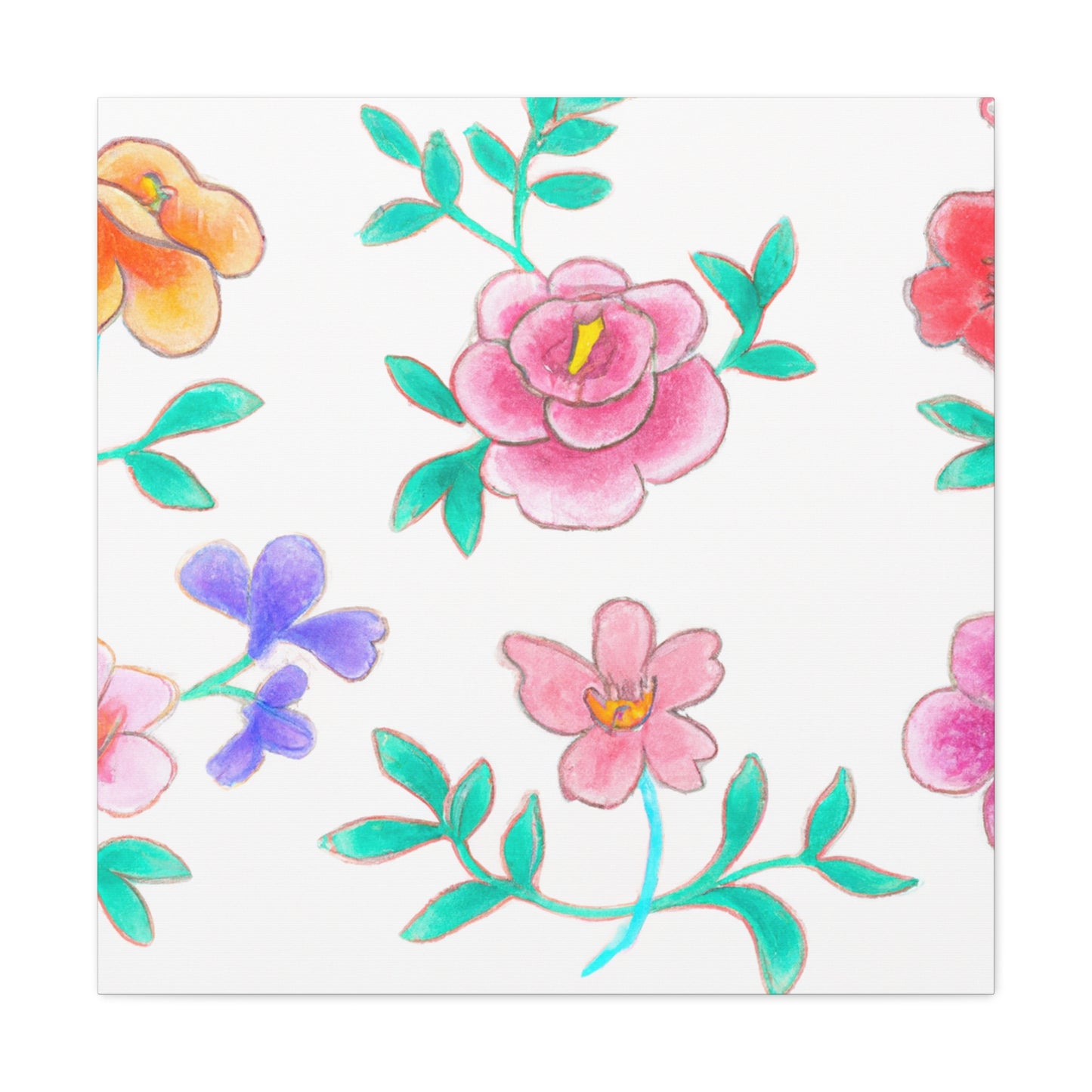Ceceliya Canvas Print - Canvas - The Mommy Shoppe