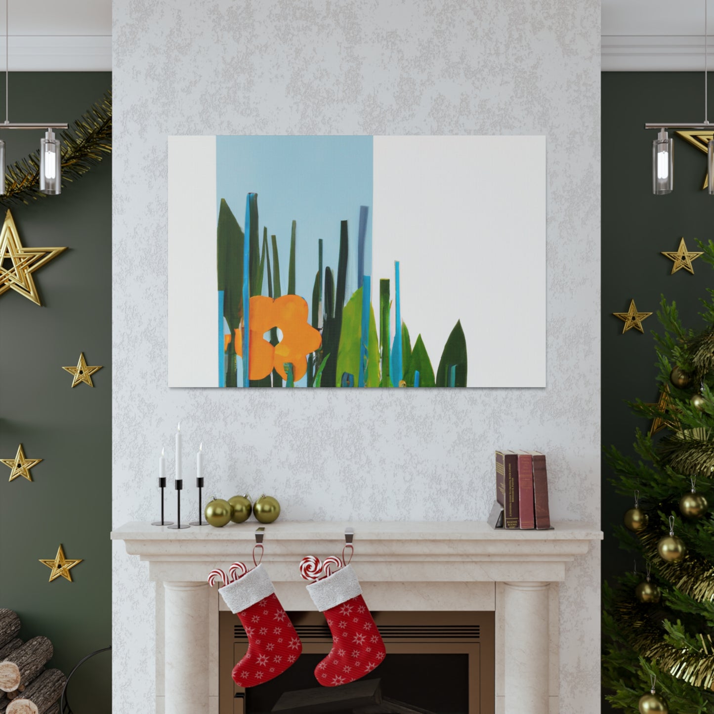 Ashanti's Teal Canvas. - Canvas - The Mommy Shoppe