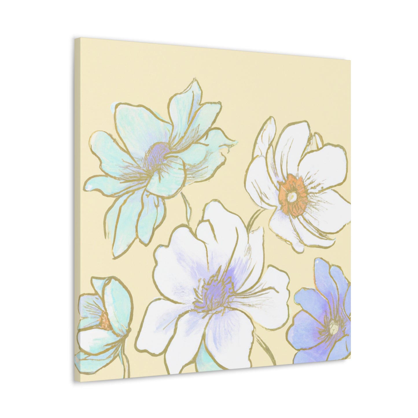 Camelia Canvas Print - Canvas