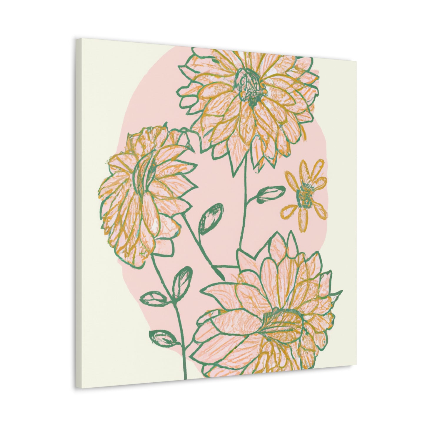 Sheila's Floral Canvas - Canvas - The Mommy Shoppe