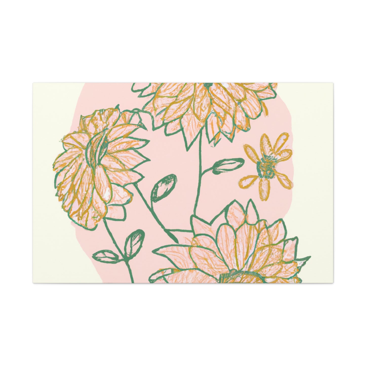 Sheila's Floral Canvas - Canvas - The Mommy Shoppe