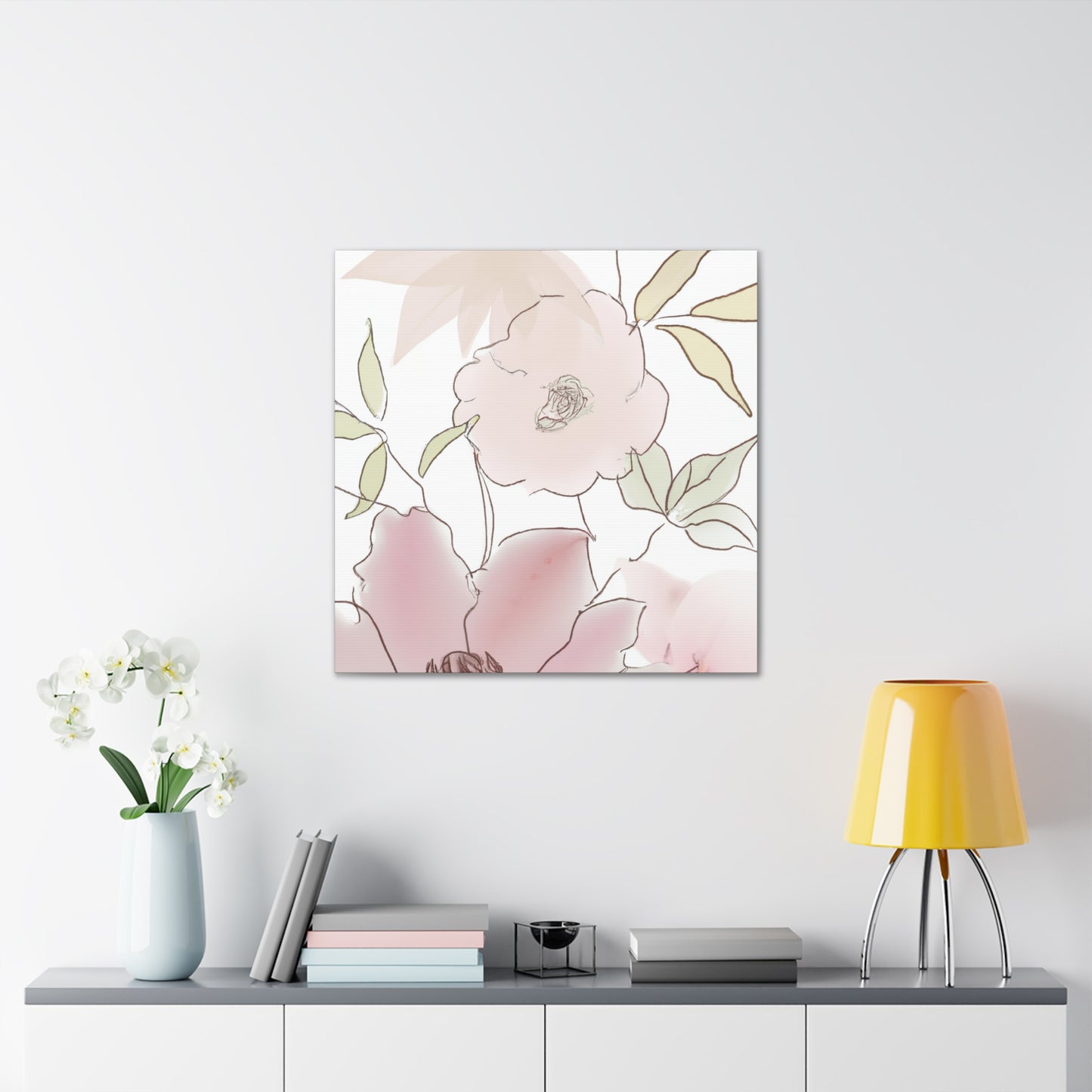 Azalea-Monét Canvas Print - Canvas