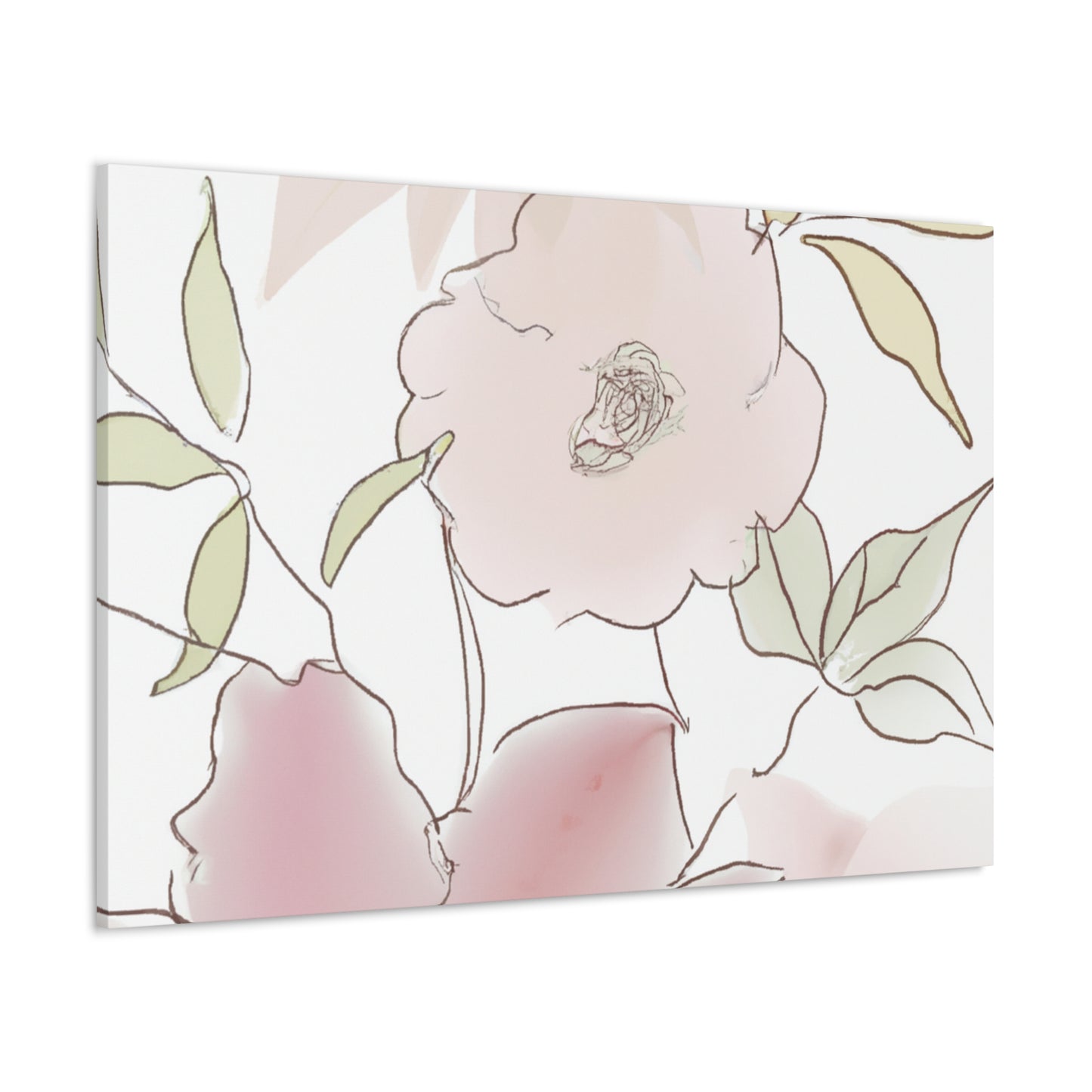 Azalea-Monét Canvas Print - Canvas